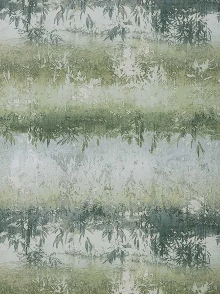 03 celadon patterned wallpaper for bedroom by Maxwell