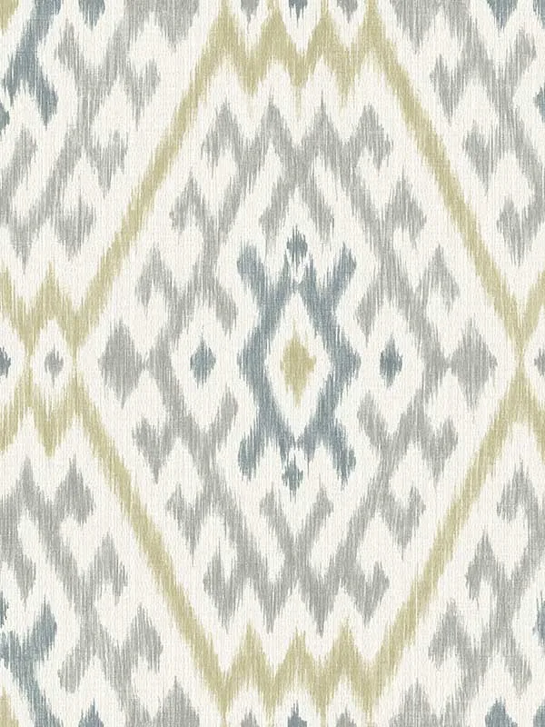 chartreuse patterned wallpaper for bedroom by A Street Prints