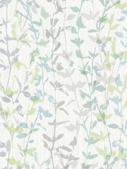 green floral wallpaper for office by A Street Prints