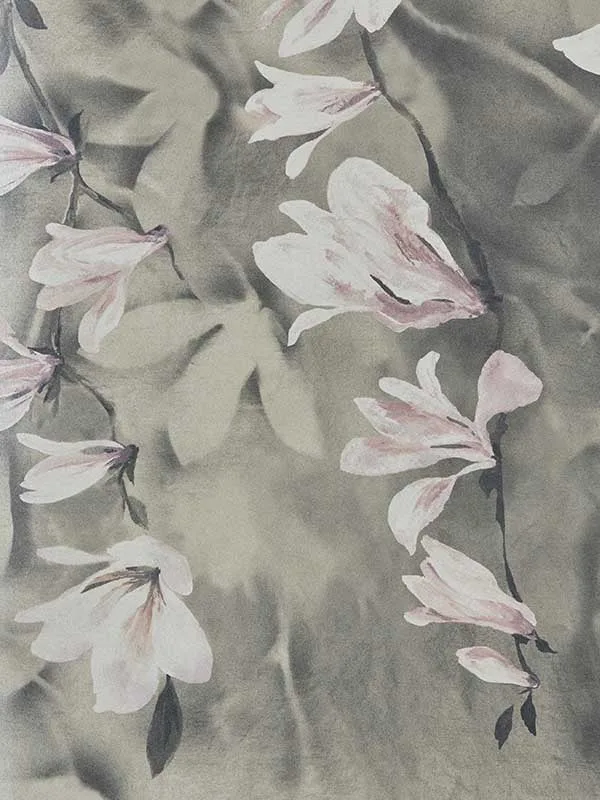 04 burnished patterned wallpaper for bedroom by Maxwell