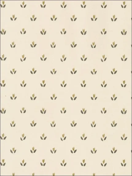 browns neutrals patterned wallpaper for bedroom by Patton Norwall