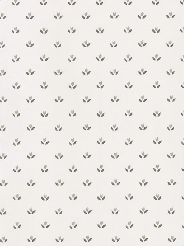 greys whites patterned wallpaper for bedroom by Patton Norwall
