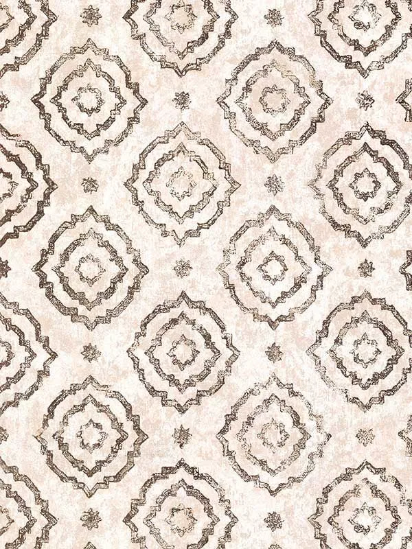 rose gold patterned wallpaper for bedroom by A Street Prints