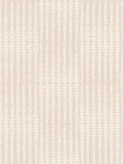 pink patterned wallpaper for bedroom by Magnolia Home  by Joanna Gaines