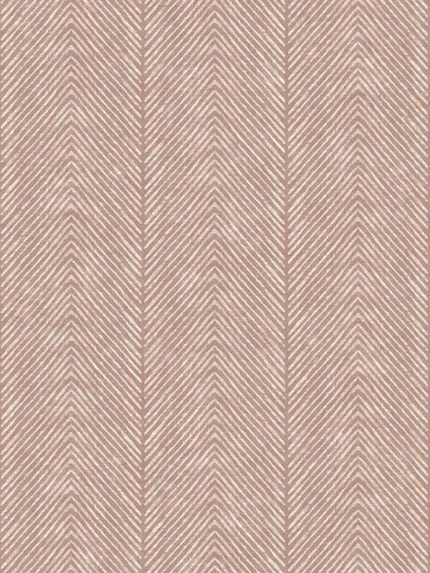 orange striped wallpaper for bedroom by Veer Decor