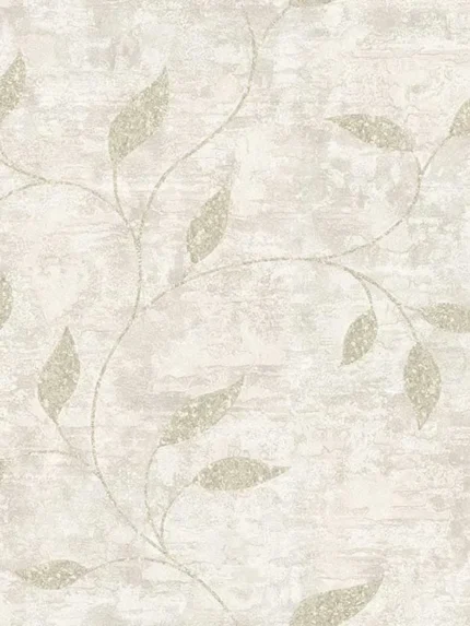 ivory botanical wallpaper for bedroom by Advantage