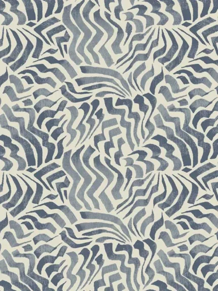 denim patterned wallpaper for bedroom by York Designer Series