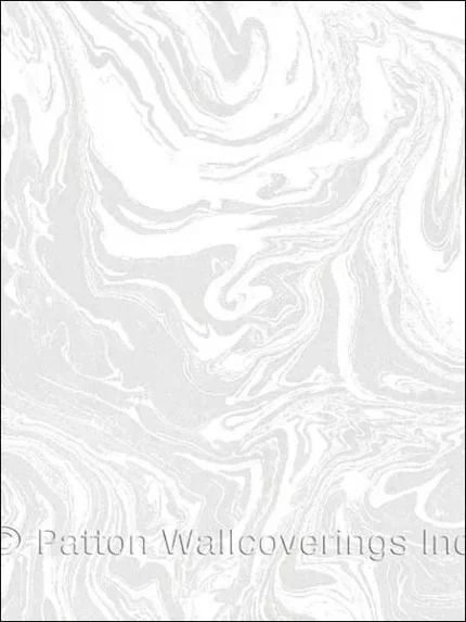 grey patterned wallpaper for bedroom by Patton Norwall