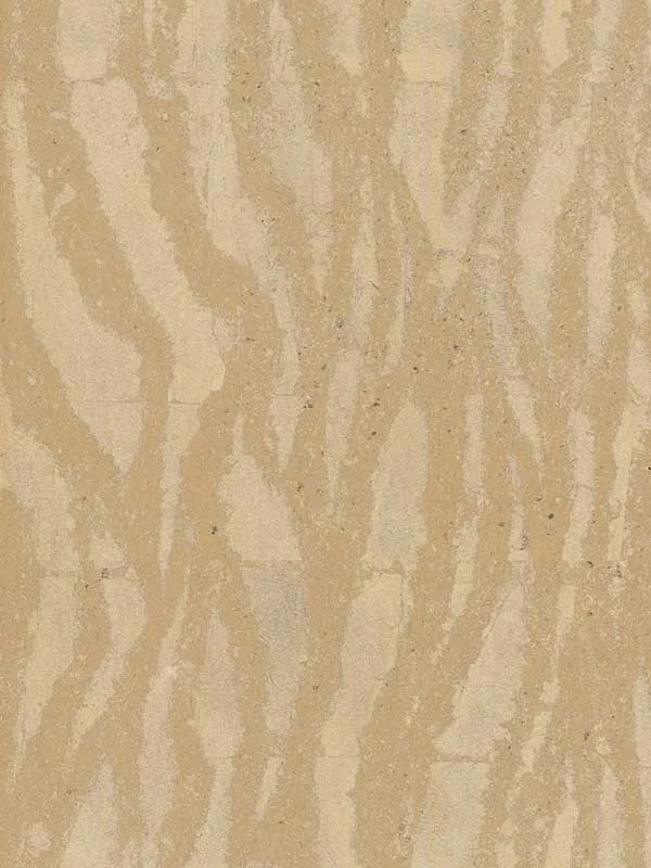 antique gold patterned wallpaper for bedroom by Candice Olson