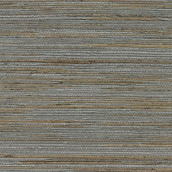 Shandong Slate Ramie Grasscloth Wallpape wallpaper by York Wallcoverings