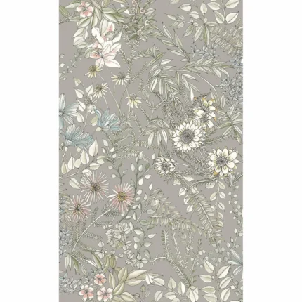 Full Bloom Beige Floral Wallpaper wallpaper by York Wallcoverings