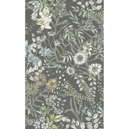 Full Bloom Taupe Floral Wallpaper wallpaper by York Wallcoverings