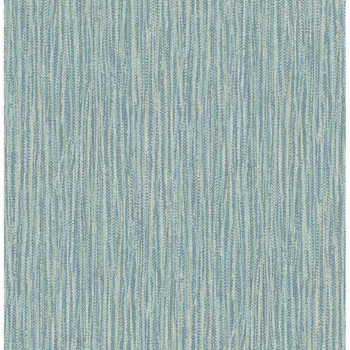 Raffia Thames Aqua Faux Grasscloth Wallpaper wallpaper by York Wallcoverings