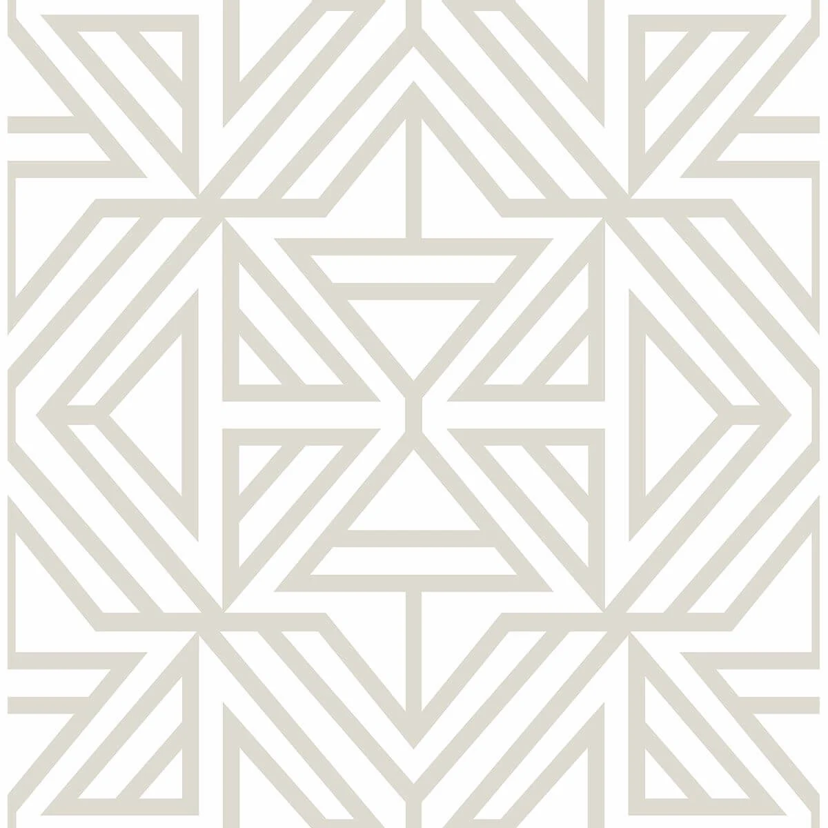 Helios Bone Geometric Wallpaper wallpaper by York Wallcoverings