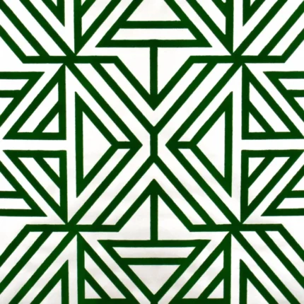 Helios Green Geometric Wallpaper wallpaper by York Wallcoverings