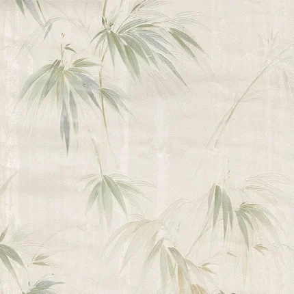 Atlis Neutral Bamboo Wallpaper wallpaper by York Wallcoverings