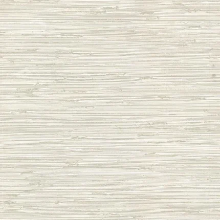 Fiber Cream Faux Grasscloth Wallpaper wallpaper by York Wallcoverings