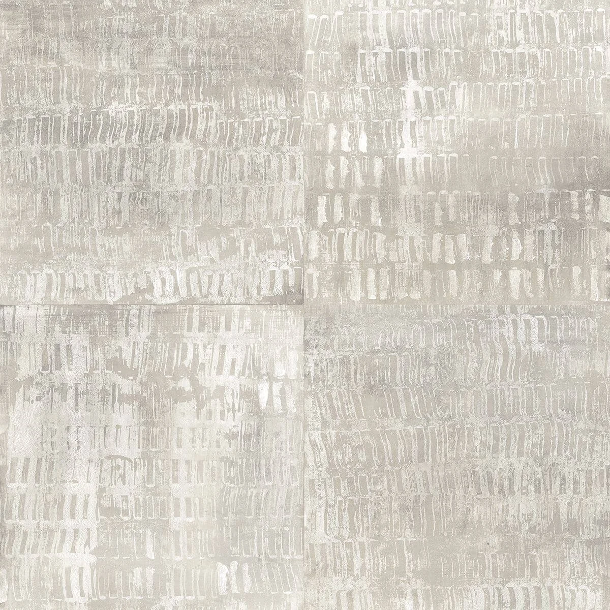 Conundrum Silver Faux Metal Wallpaper wallpaper by York Wallcoverings