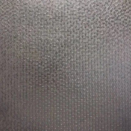 Carbon Pewter Honeycomb Geometric Wallpaper wallpaper by York Wallcoverings