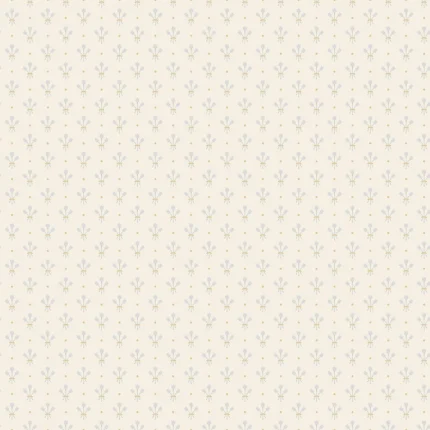 Lili White Miniature Floral Wallpaper wallpaper by York Wallcoverings