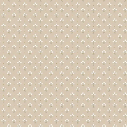 Lili Beige Miniature Floral Wallpaper wallpaper by York Wallcoverings