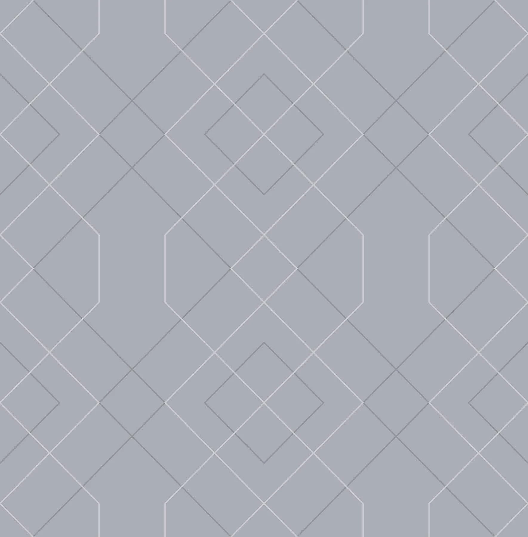Ballard Pewter Geometric Wallpaper wallpaper by York Wallcoverings