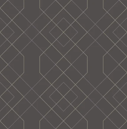 Ballard Grey Geometric Wallpaper wallpaper by York Wallcoverings
