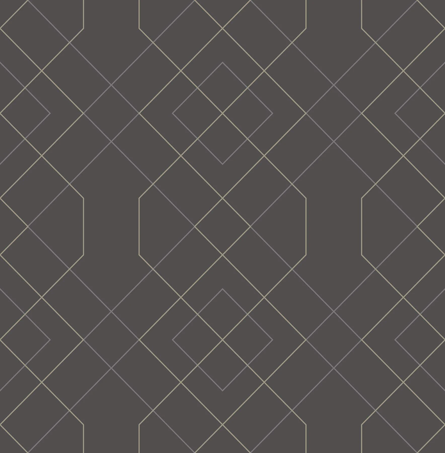 Ballard Grey Geometric Wallpaper wallpaper by York Wallcoverings