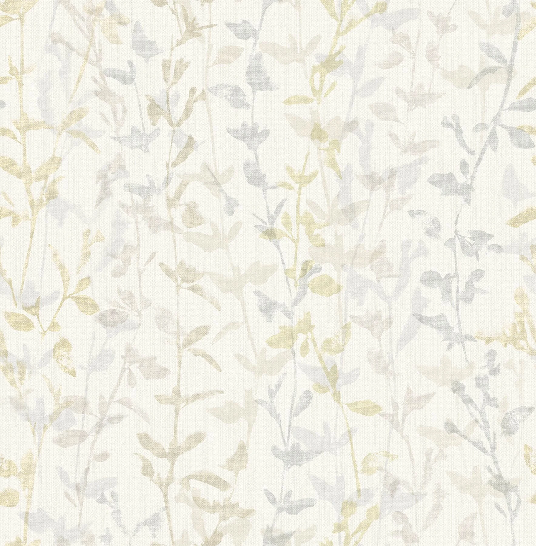 Thea Light Grey Floral Trail Wallpaper wallpaper by York Wallcoverings