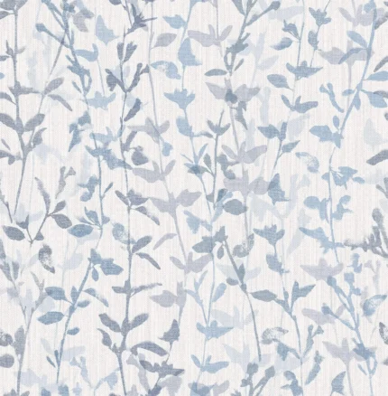 Thea Blue Floral Trail Wallpaper wallpaper by York Wallcoverings