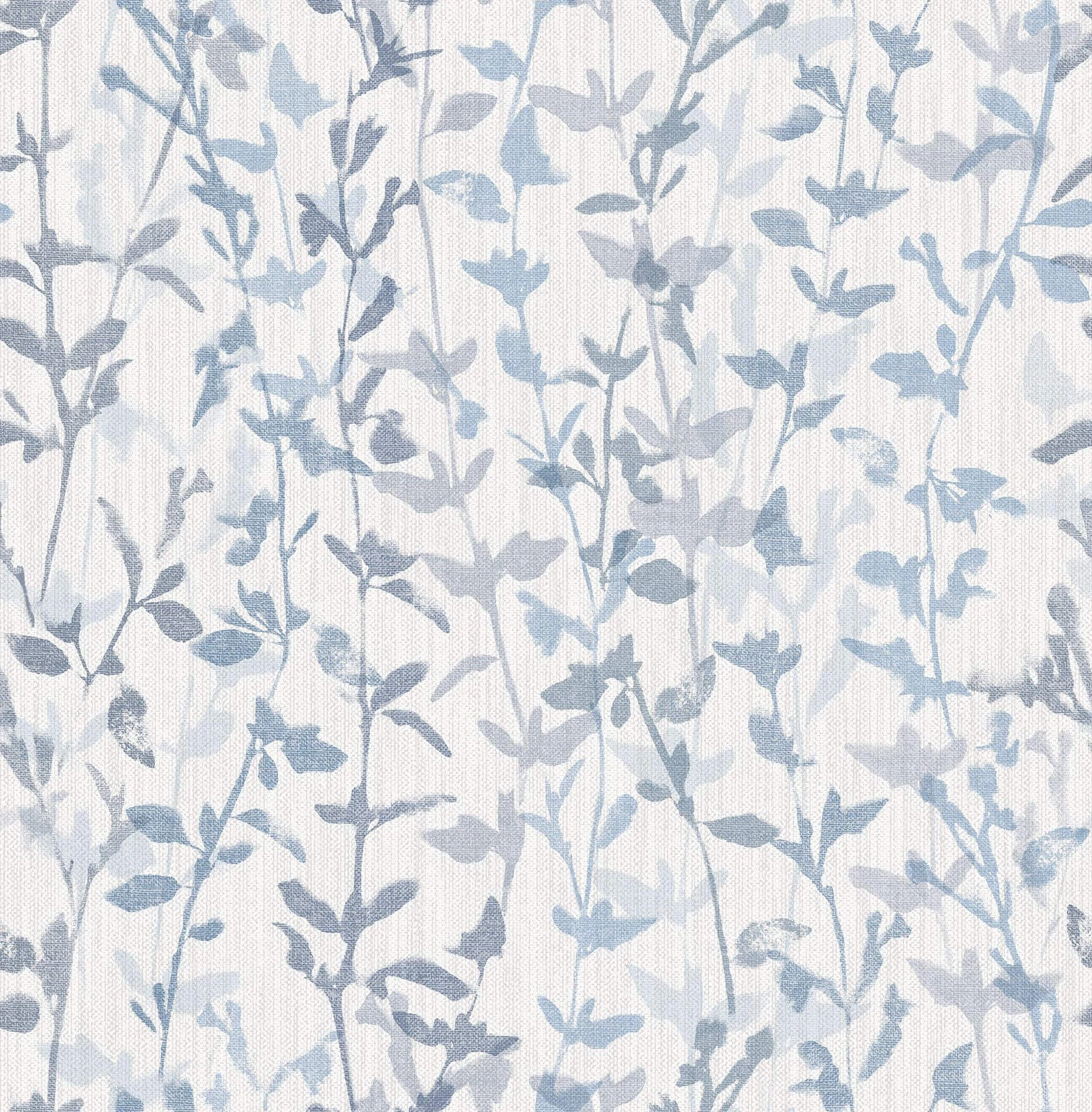Thea Blue Floral Trail Wallpaper wallpaper by York Wallcoverings