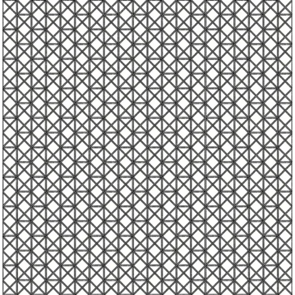 Lisbeth Black Geometric Lattice Wallpaper wallpaper by York Wallcoverings
