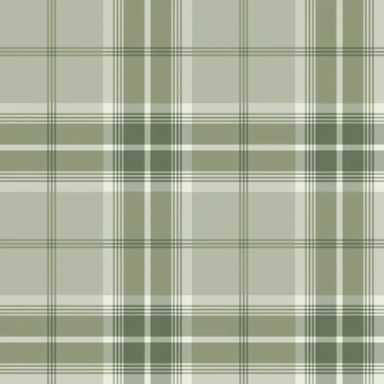 Sala Green Plaid Wallpaper wallpaper by York Wallcoverings
