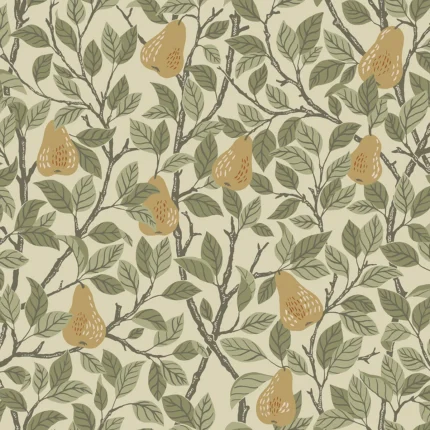 Pirum Yellow Pear Wallpaper wallpaper by York Wallcoverings