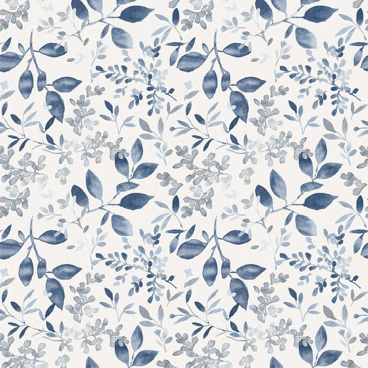 Tinker Navy Woodland Botanical Wallpaper wallpaper by York Wallcoverings