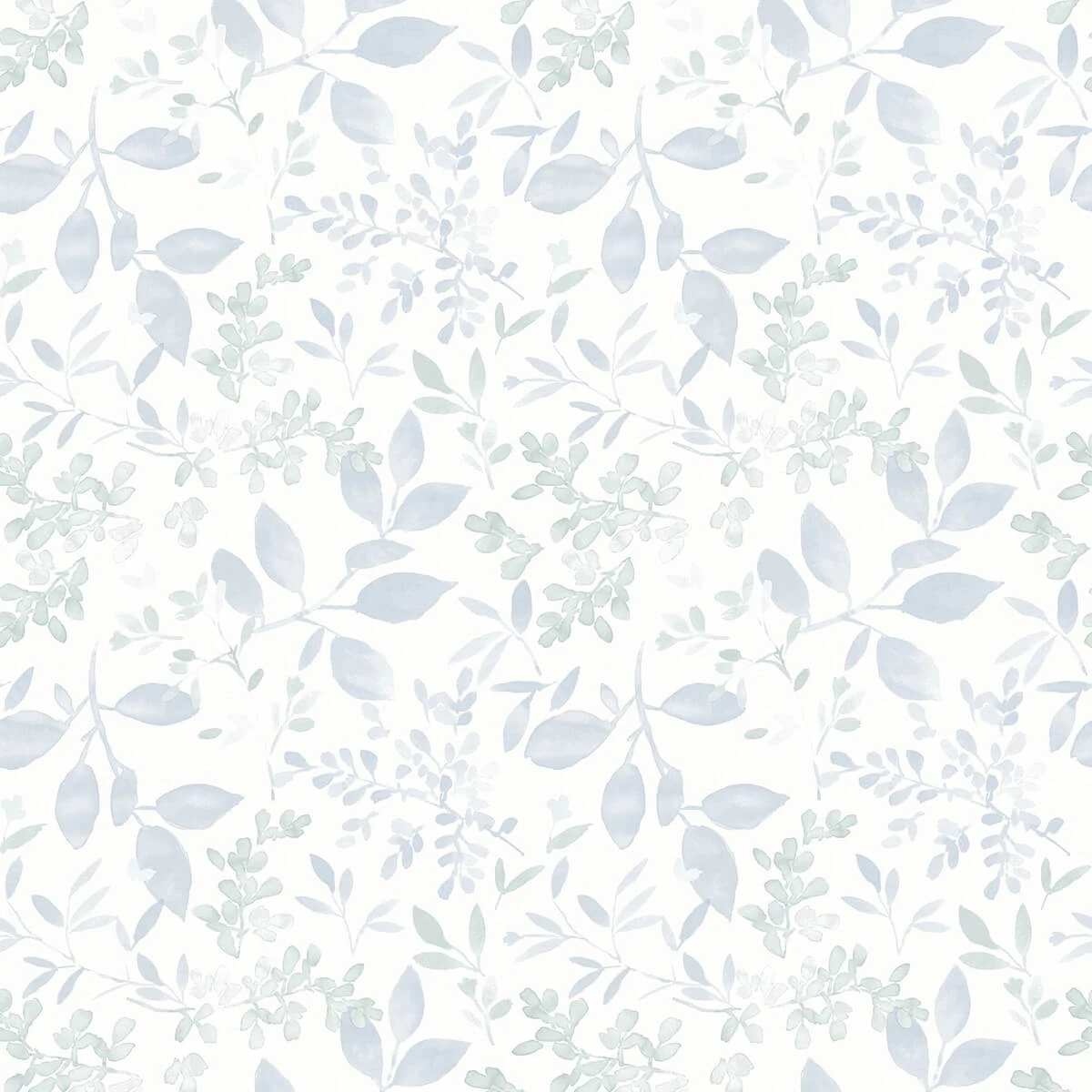Tinker Light Blue Woodland Botanical Wallpaper wallpaper by York Wallcoverings