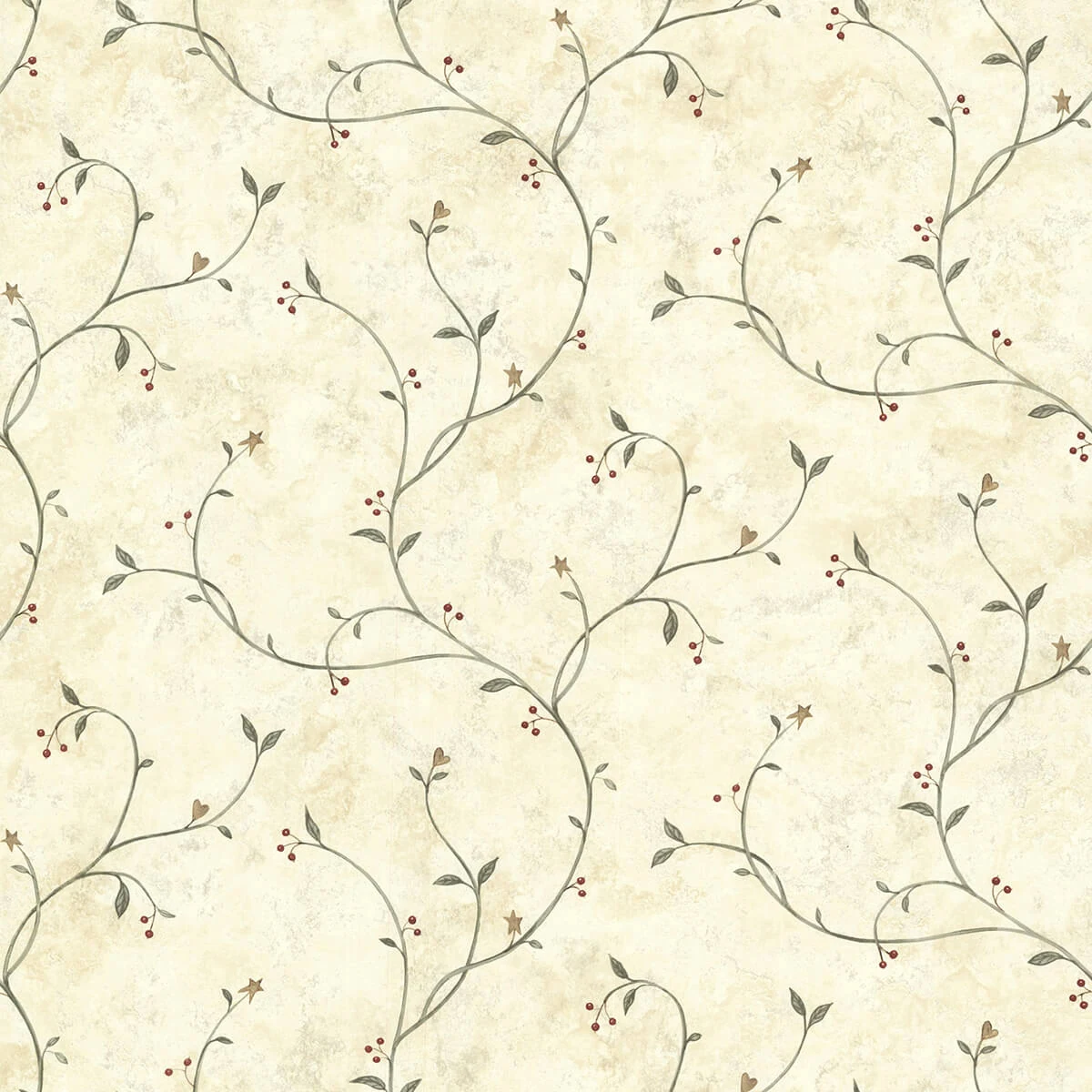 Kurt Beige Tin Star Trail Wallpaper wallpaper by York Wallcoverings