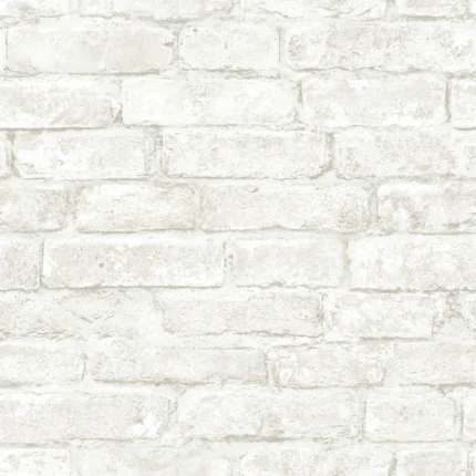 Arlington White Brick Wallpaper wallpaper by York Wallcoverings