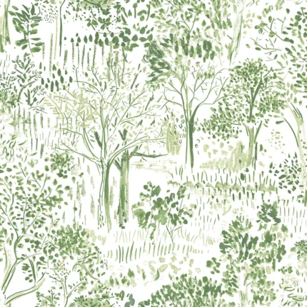 Walden Green Forest Wallpaper wallpaper by York Wallcoverings