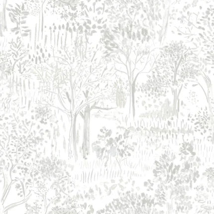 Walden Grey Forest Wallpaper wallpaper by York Wallcoverings