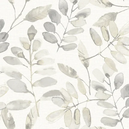 Pinnate Taupe Leaves Wallpaper wallpaper by York Wallcoverings