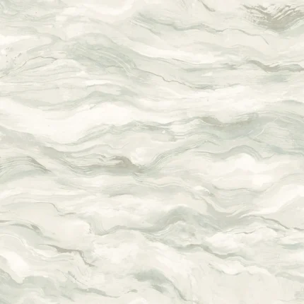 Cirrus Light Blue Wave Wallpaper wallpaper by York Wallcoverings