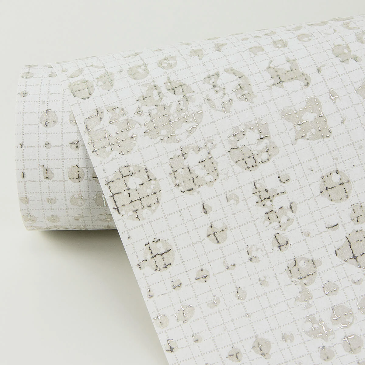 Celeste Platinum Geometric Wallpaper wallpaper by York Wallcoverings