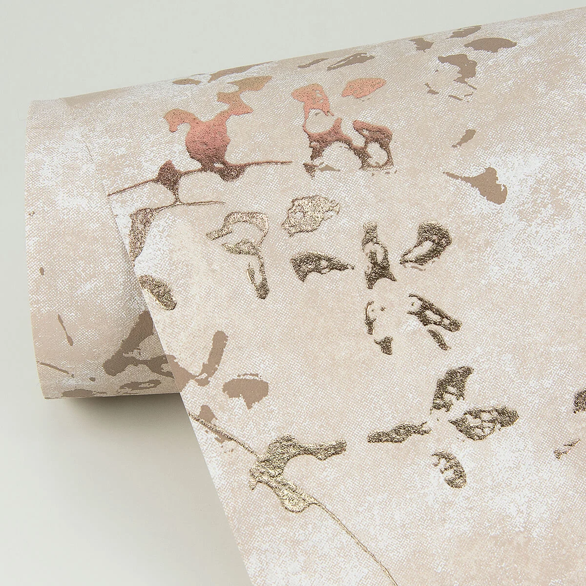 Arian Rose Gold Inkburst Wallpaper wallpaper by York Wallcoverings