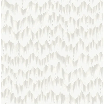 Holmby Bone Brushstroke Zigzag Wallpaper By Scott Living wallpaper by York Wallcoverings