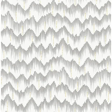 Holmby Grey Brushstroke Zigzag Wallpaper By Scott Living wallpaper by York Wallcoverings