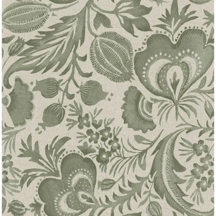 Culver Moss Jacobean Wallpaper By Scott Living wallpaper by York Wallcoverings