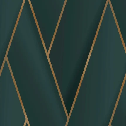 Manfred Teal Modern Herringbone Wallpaper wallpaper by York Wallcoverings