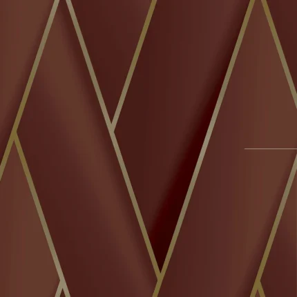 Manfred Ruby Modern Herringbone Wallpaper wallpaper by York Wallcoverings