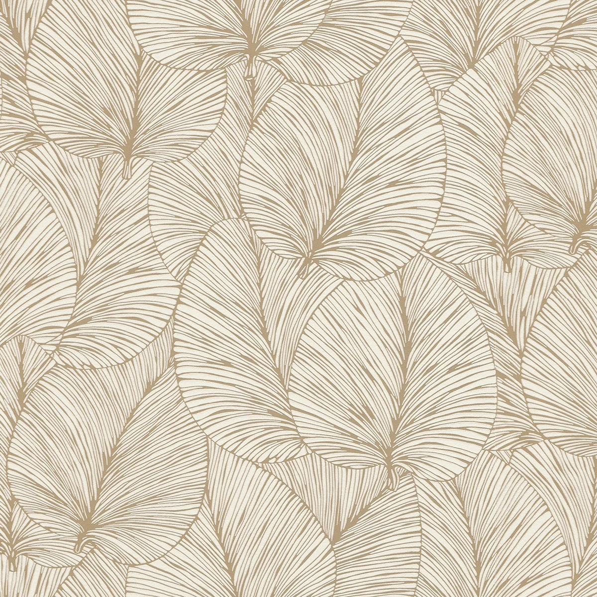 Eilian Gold Palm Wallpaper wallpaper by York Wallcoverings
